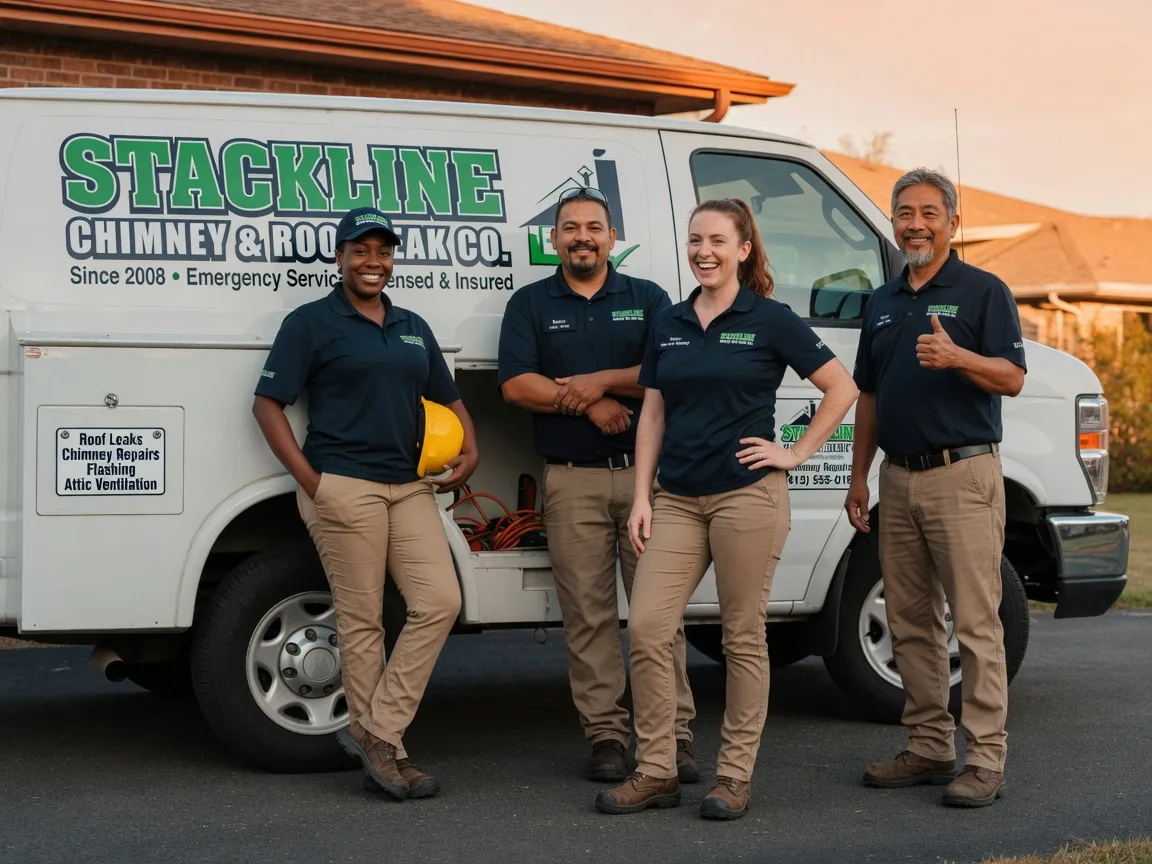 Chimney flashing repair company in Stinesville, IN